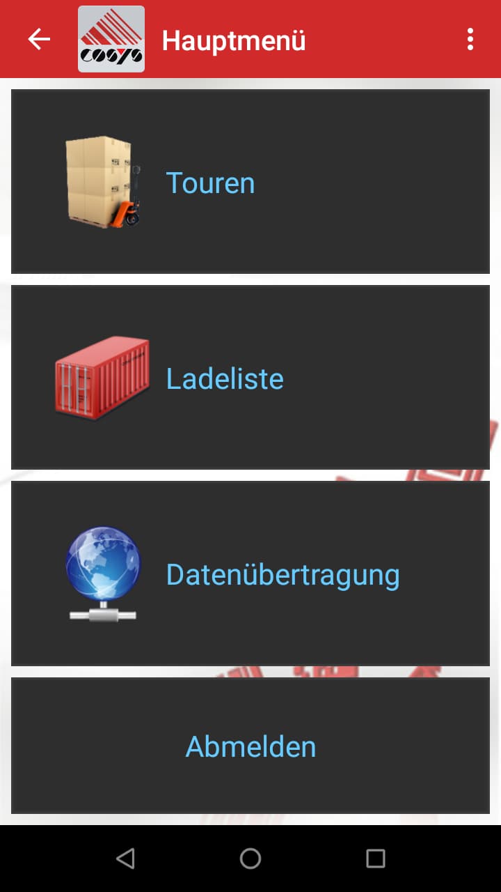 TMS Software MDE App TMS Software MDE App