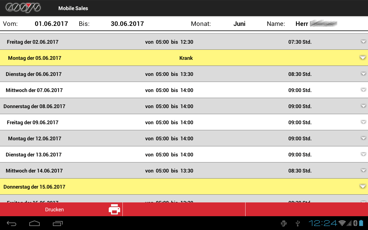 Reisekostenabrechnung Reisekostenabrechnung