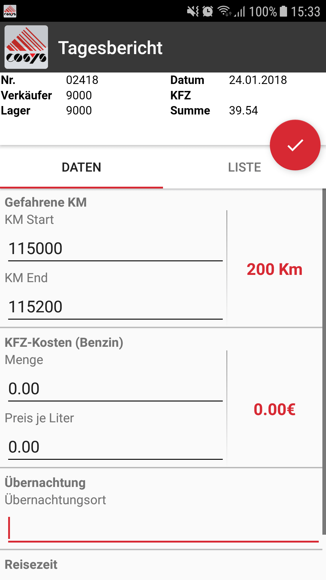 Verkaufsfahrer