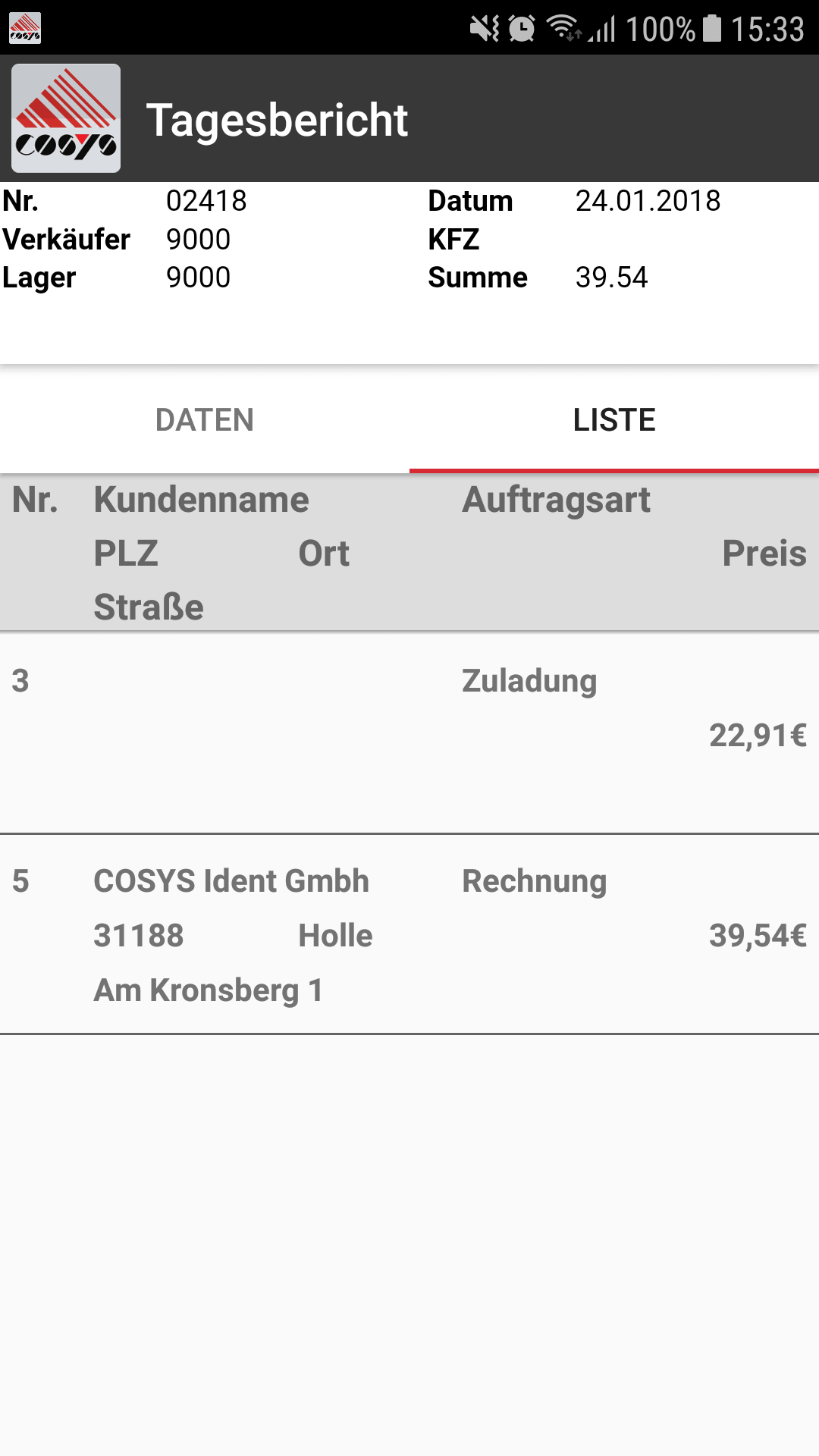 Verkaufsfahrer