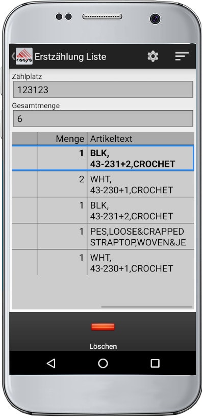 Inventory Management Android Inventory Management Android