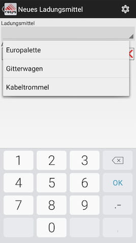 Lademittelverwaltung Ablieferscannung Mobile Datenerfassung