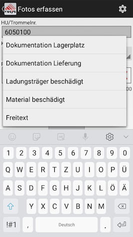 Auslieferung Ablieferscannung Mobile Datenerfassung