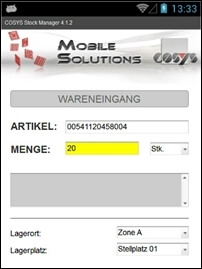 Android Wareneingang Erfassung Android Wareneingang Erfassung