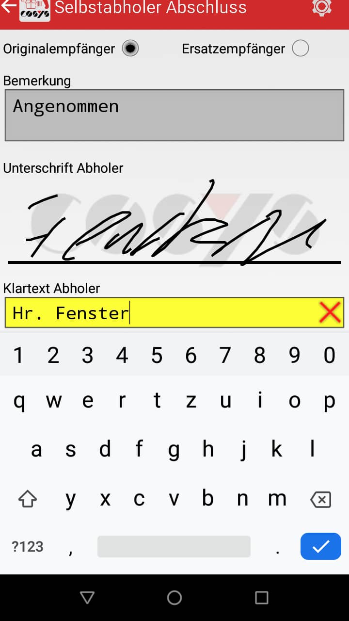 Transport im Paket Management Softwaremodule