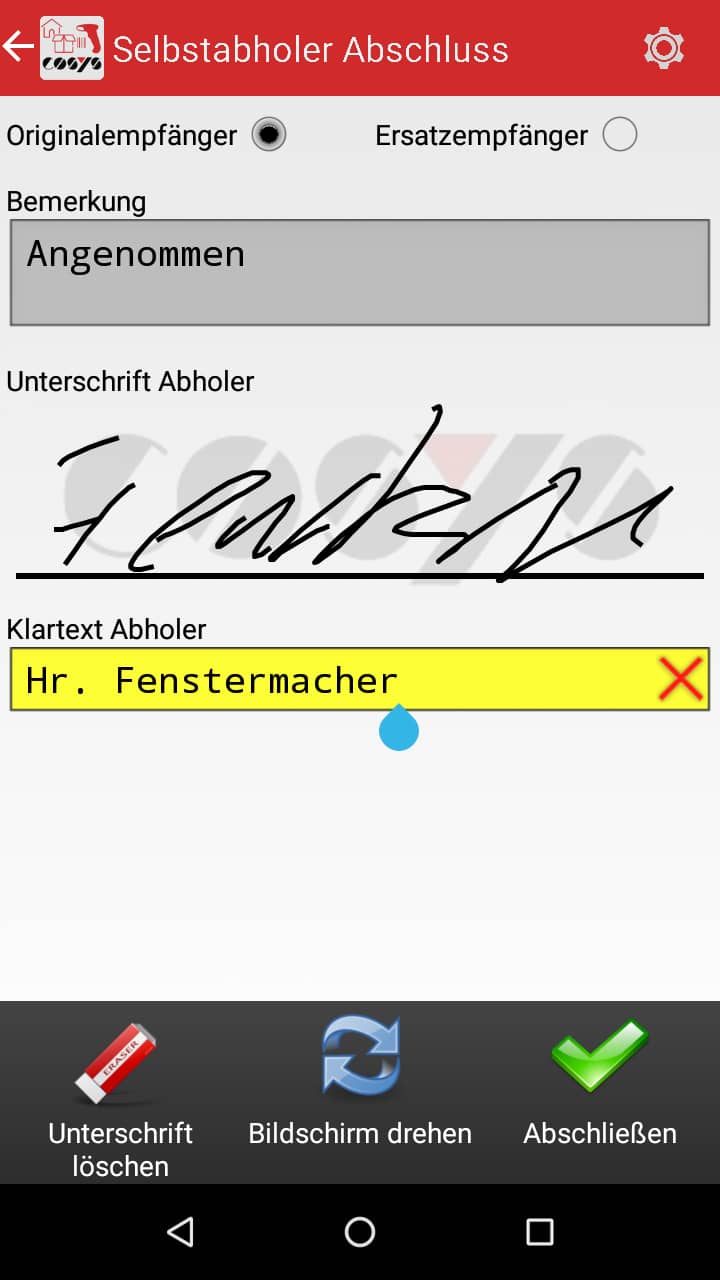 Transport im Paket Management Softwaremodule