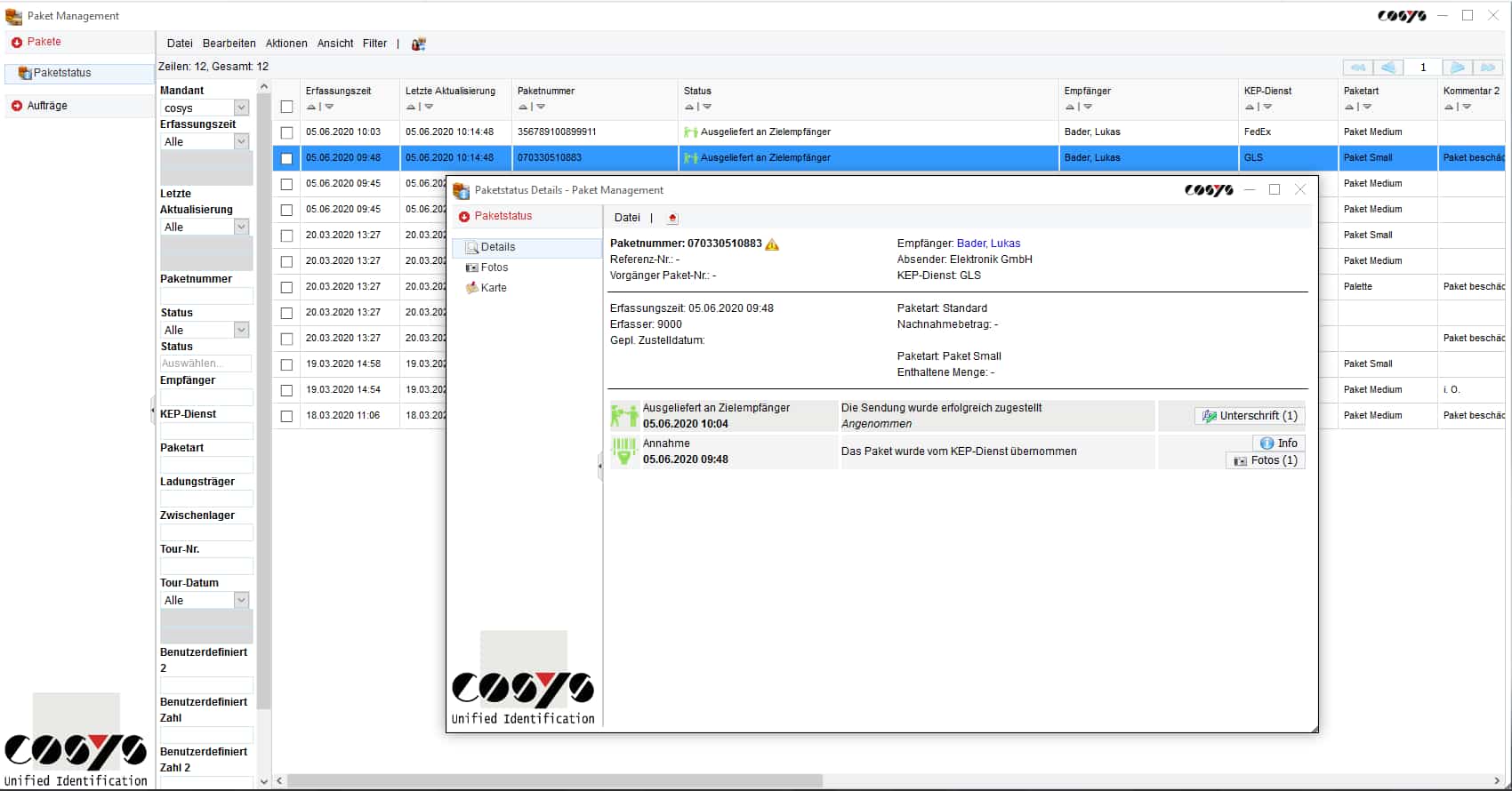 Lagerverwaltungssoftware (LVS) Lagerverwaltungssoftware (LVS)