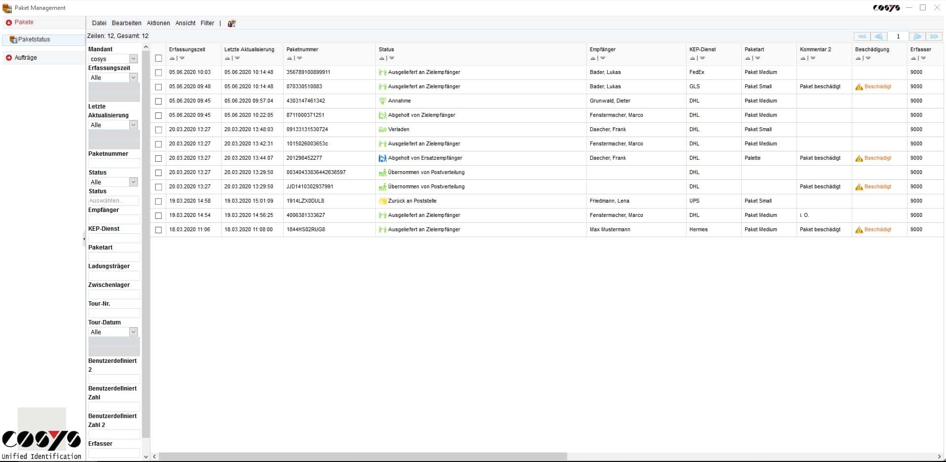 Inhouse Logistik Paket Management Inhouse Logistik Paket Management