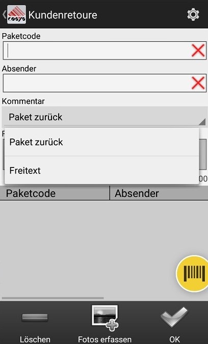COSYS Paket Management / Paketverwaltung Softwarelösung COSYS Paket Management / Paketverwaltung Softwarelösung