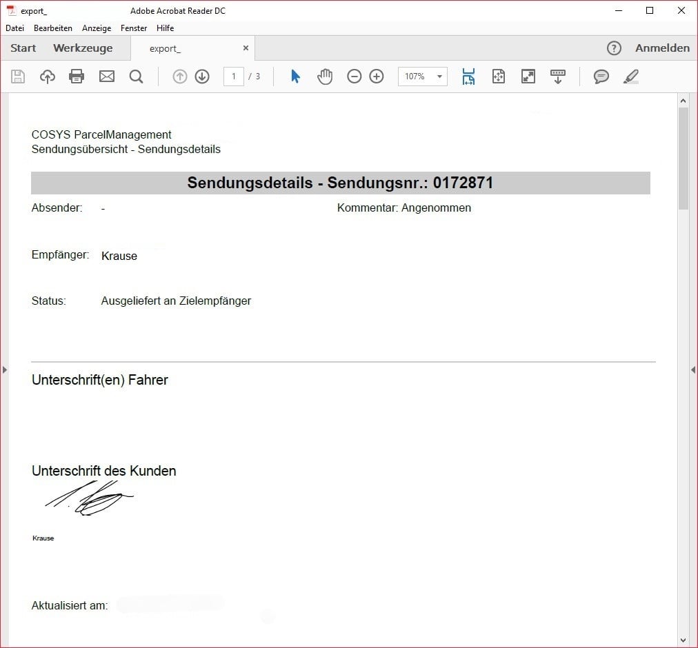 Paketshop Management COSYS Softwarelösung Paketshop Management COSYS Softwarelösung