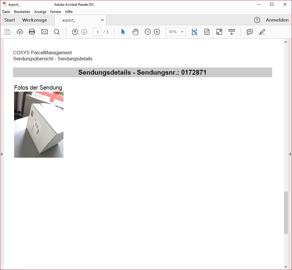 Paketshop Management COSYS Softwarelösung Paketshop Management COSYS Softwarelösung