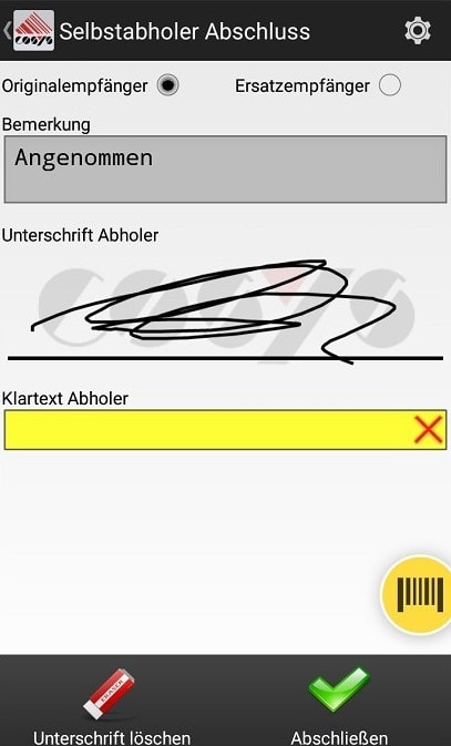 Transport im Paket Management Softwaremodule