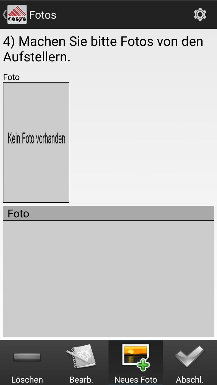 Kommissionierung Artikelübersicht Android Software von COSYS