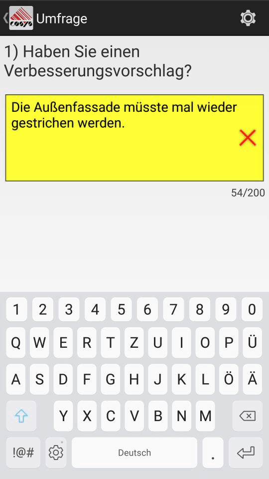 Umfrage Capi Formularwesen Umfrage Capi Formularwesen