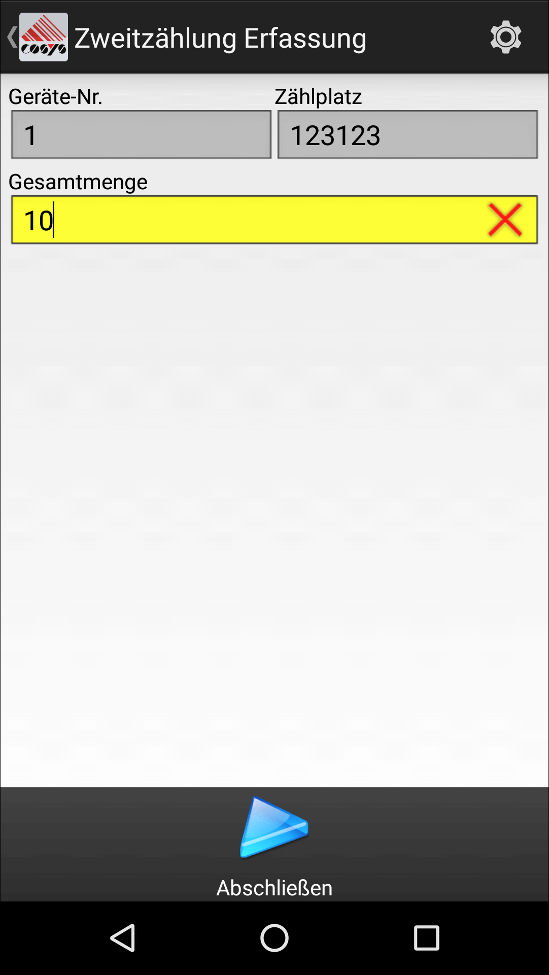 Inventur auf Android Inventur auf Android