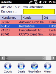 MDE Software MDE Gerät Mobile Datenerfassungssoftware MDE Gerät