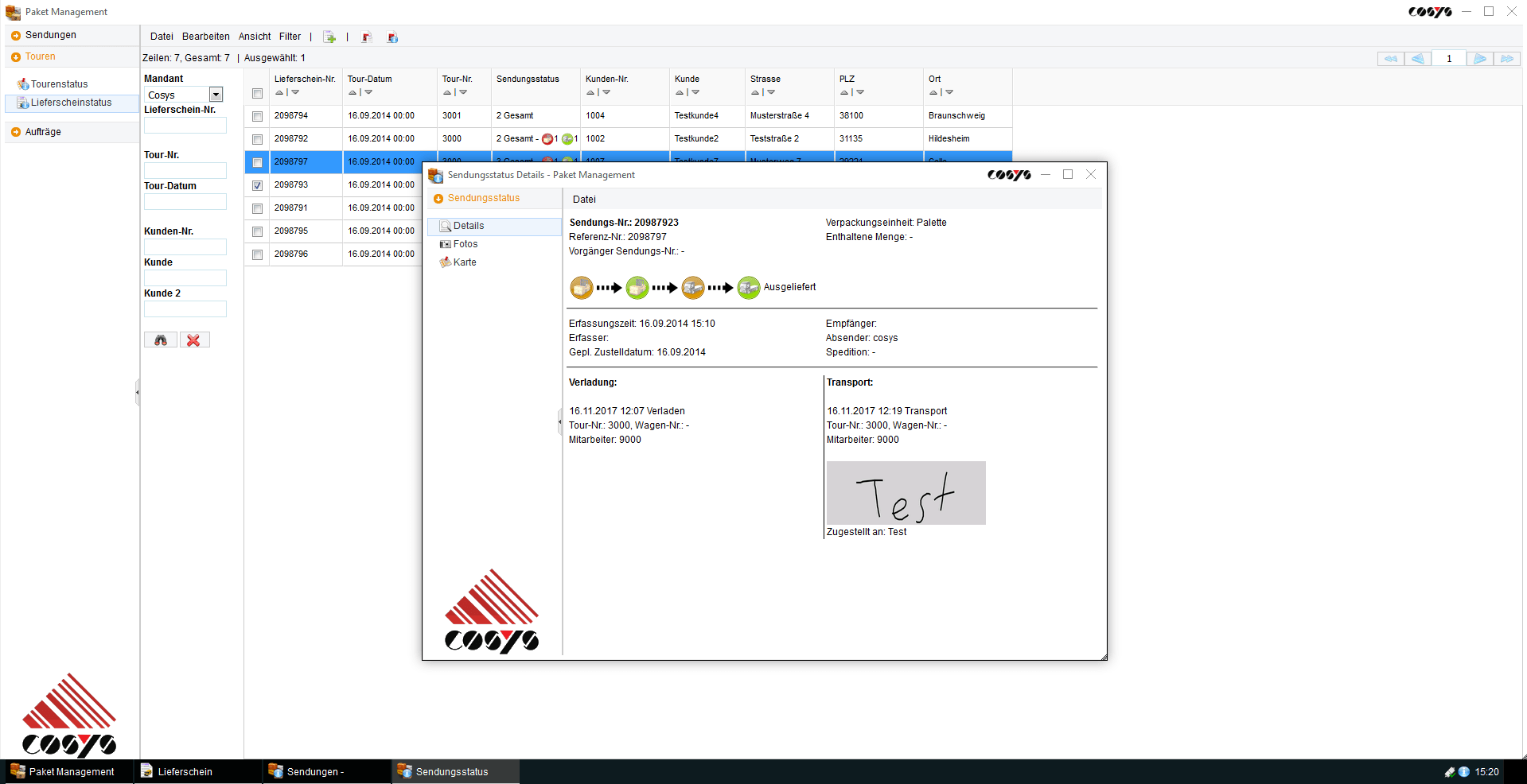 COSYS WebDesk verwaltung Transport Software Softwarelösung mobile Datenerfassung COSYS WebDesk verwaltung Transport Software Softwarelösung mobile Datenerfassung