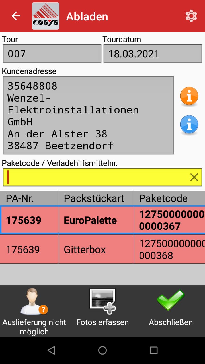 Transport Software GWS gevis
