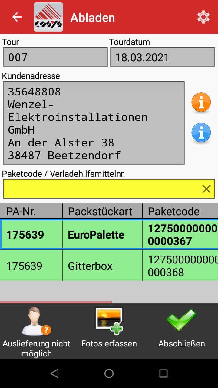 Transport Software GWS gevis