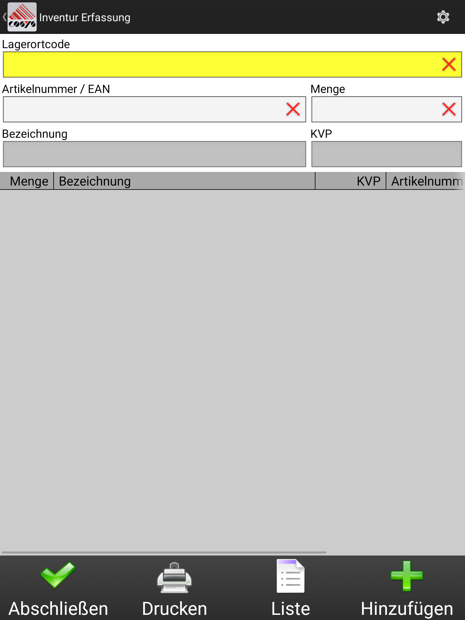 Handsfree bei der Inventur Handsfree bei der Inventur