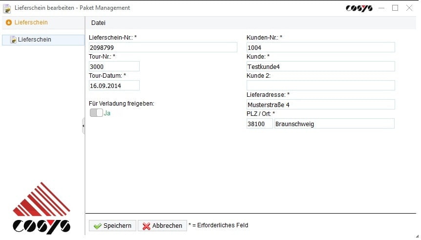 Kommissionierung von Lieferscheinen im COSYS WebDesk Kommissionierung von Lieferscheinen im COSYS WebDesk