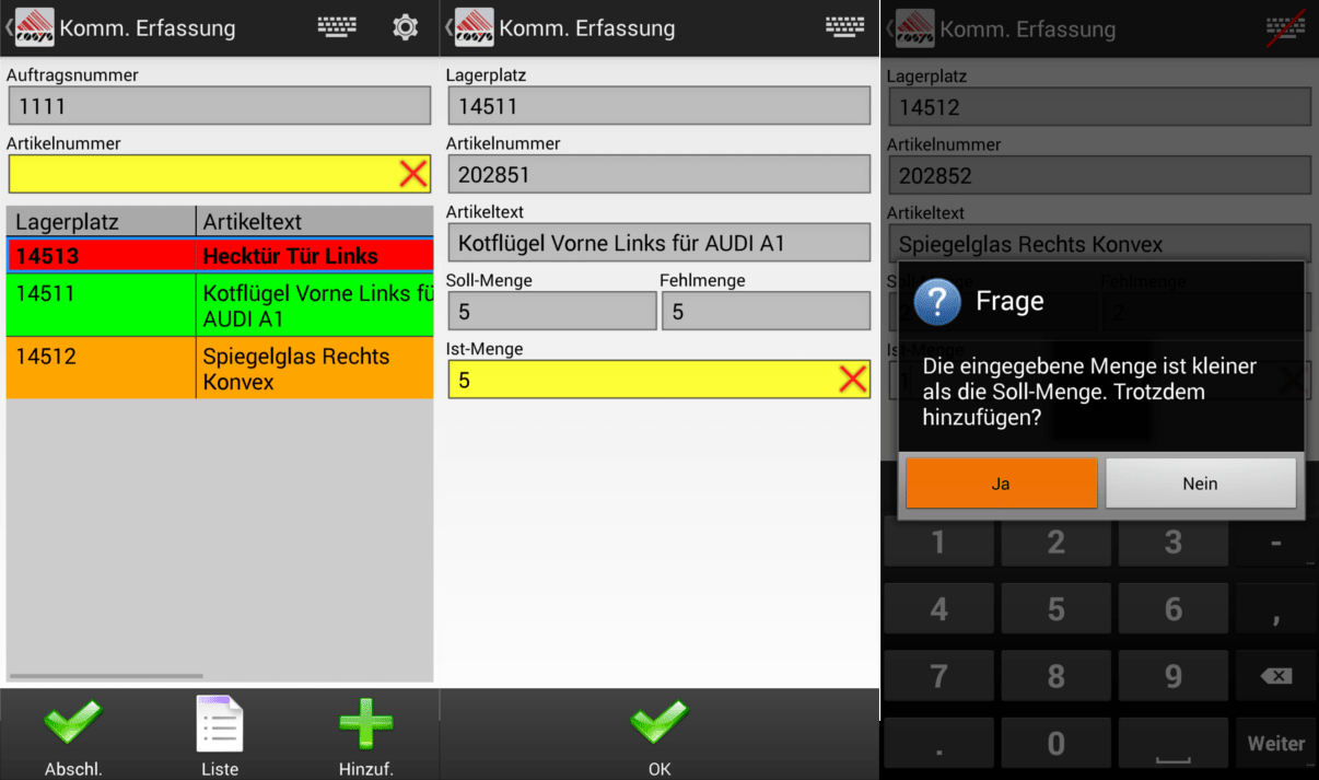 Lagerverwaltungssoftware / Lagerverwaltungssystem Lagerverwaltungssoftware / Lagerverwaltungssystem