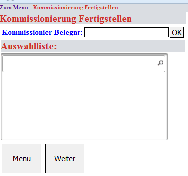 Kommissionierung Warehouse Management Kommissionierung Warehouse Management