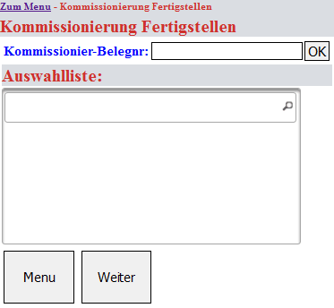Kommissionierung Warehouse Management Kommissionierung Warehouse Management