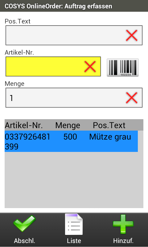 Online Order mobil WMS Warehouse Management System Online Order mobil WMS Warehouse Management System